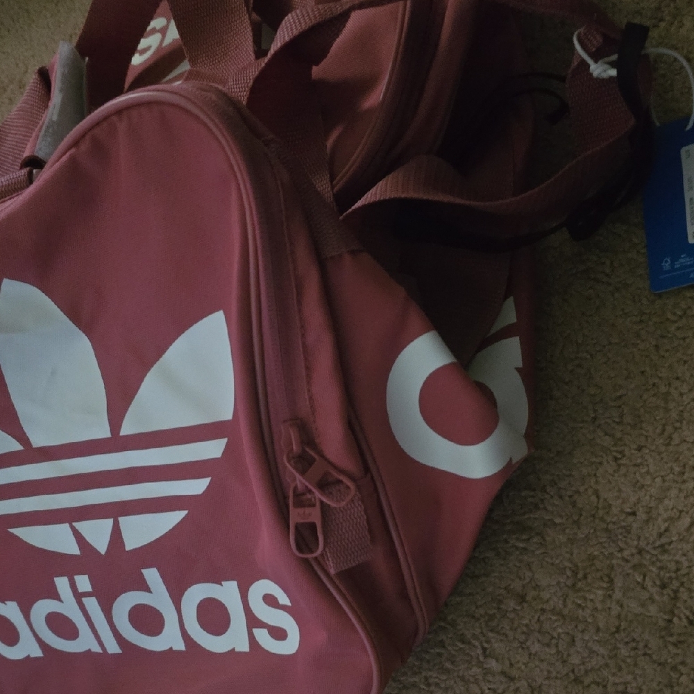 Adidas Rose Backpack with White Logo